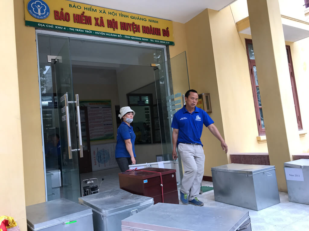 Chuyển văn phòng BHXH tỉnh Quảng Ninh
