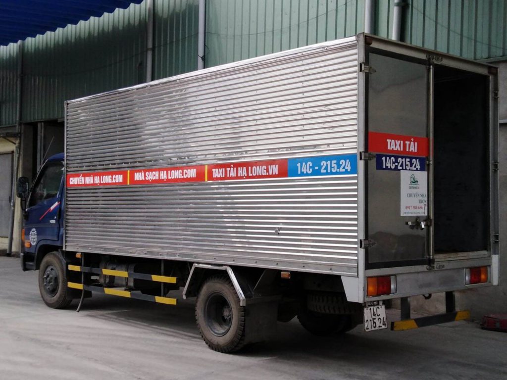 Xe tải thùng kín 5.0 tấn