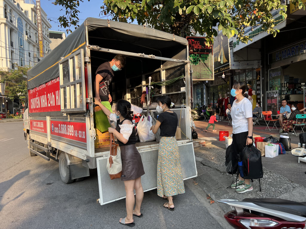 Taxi tải chở đồ Quảng Ninh